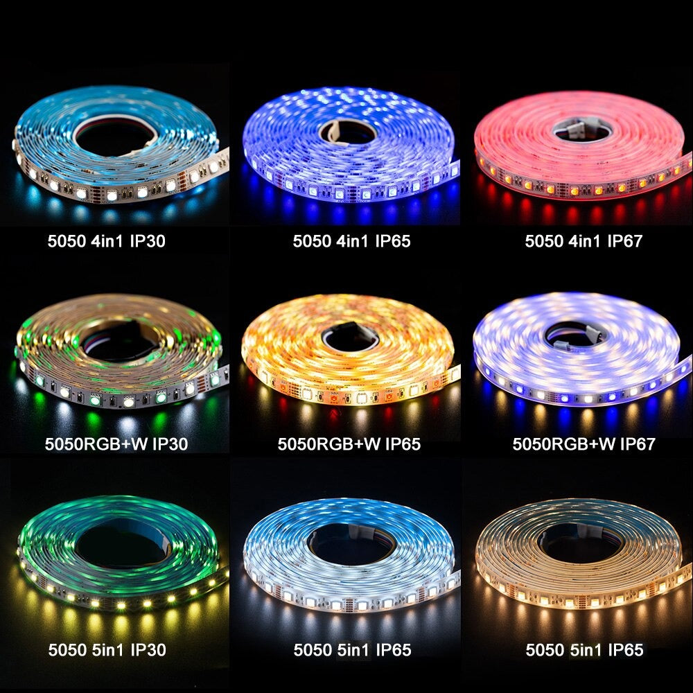 5 in 1 RGB+CCT 24V, 60 LEDs/m, 5 Meter
