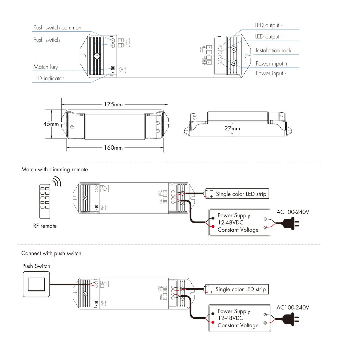LED RF-Dimmer