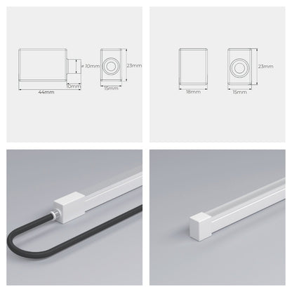 Wasserdichter 24V RGB Neon LED-Strip – 5m, IP68