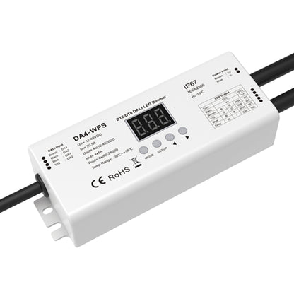 IP67 DALI LED-Controller – PWM-Dimmer, 4-Kanal, 12-48V