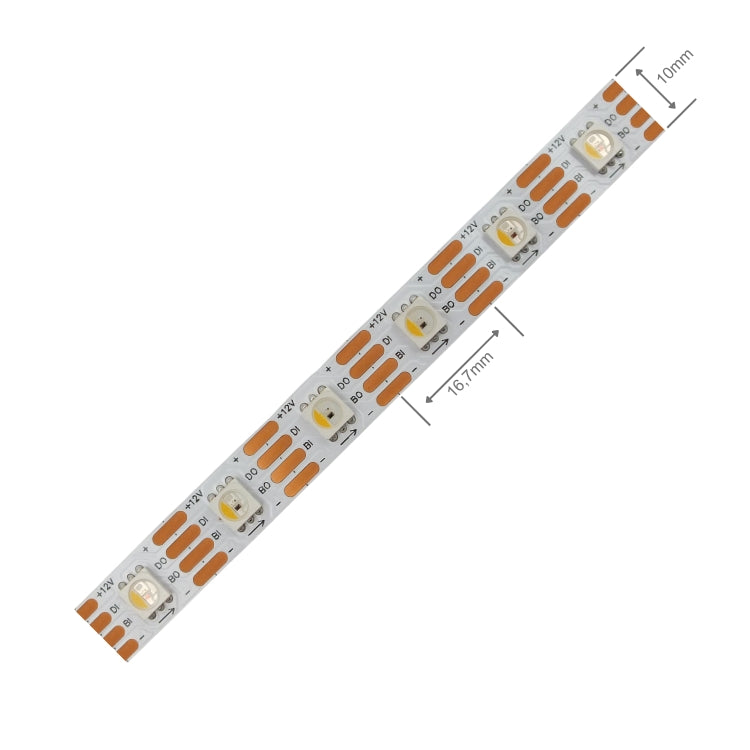 Digitaler SPI RGBW LED-Streifen mit Ausfallsicherung 12V