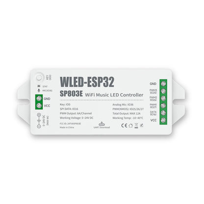 WLED ESP32 WiFi LED-Controller für SPI & PWM LED-Streifen (5-24 V)
