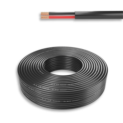 2-adriges LED-Kabel 10m mit PVC-Mantel, 2x0,5 oder 2x0,75mm², IP65