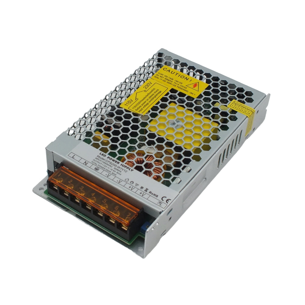 12V DC Schaltnetzteil, geschlossen 200W, 16,5A