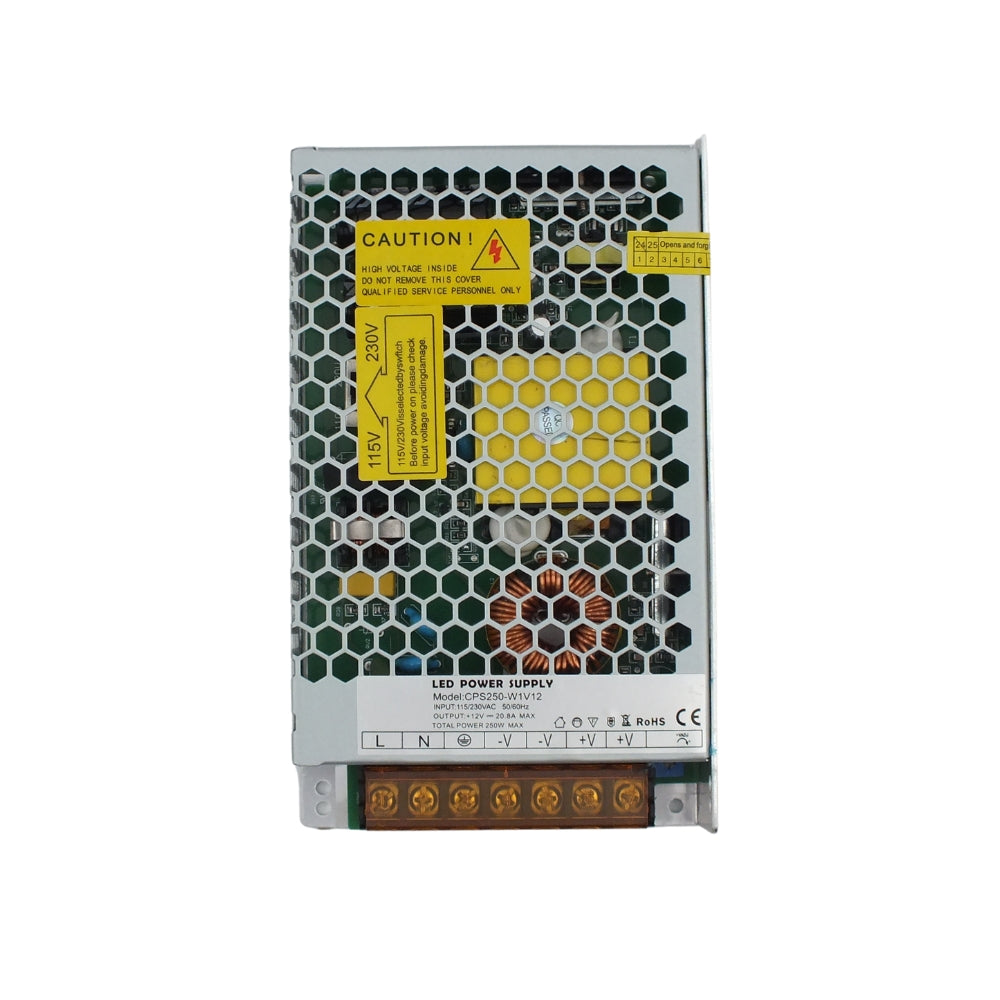 24V DC Schaltnetzteil, geschlossen 250W, 10A