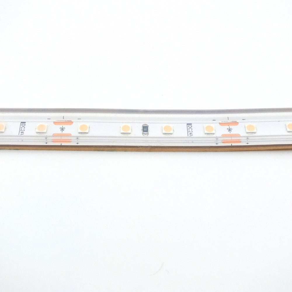 Effizienter 24V Sauna LED-Streifen 4,8 W/m IP65 173 lm/W