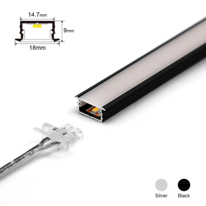 LED-Leiste mit Anschlag nach Maß