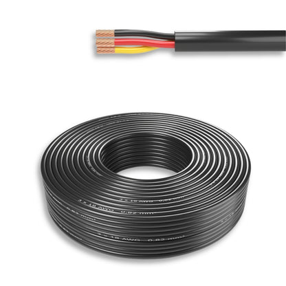 3-adriges LED-Kabel 10m mit PVC-Mantel, 3x0,5 oder 3x0,75mm², IP65