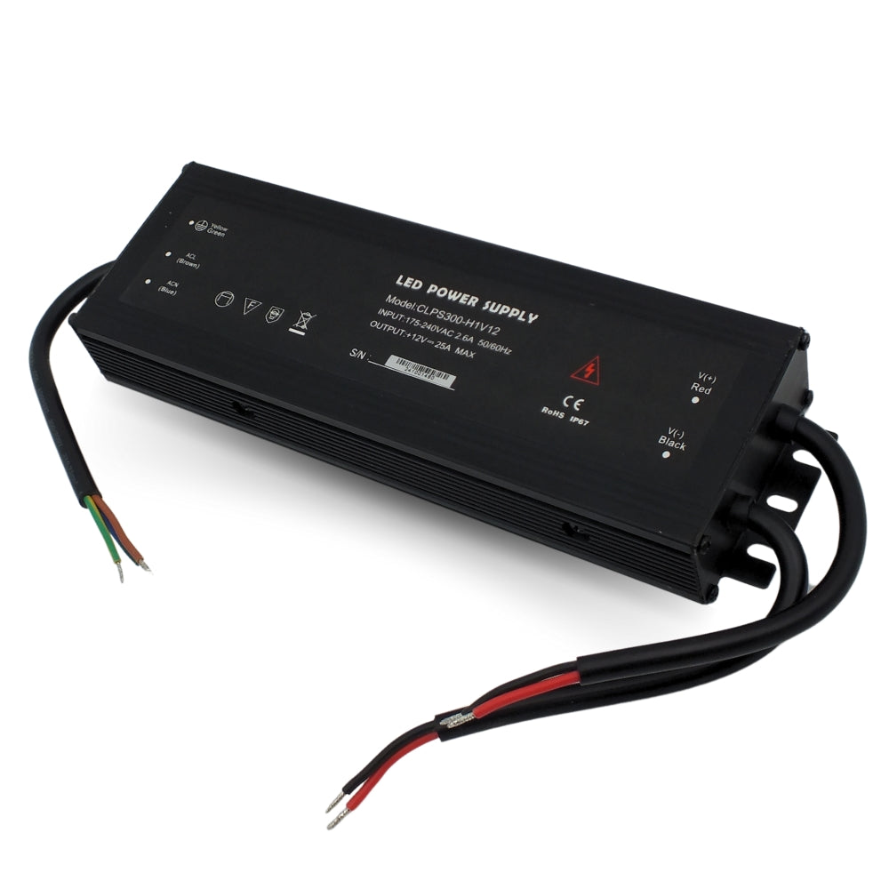 Wasserdichtes 24V LED-Netzteil IP67, 300W