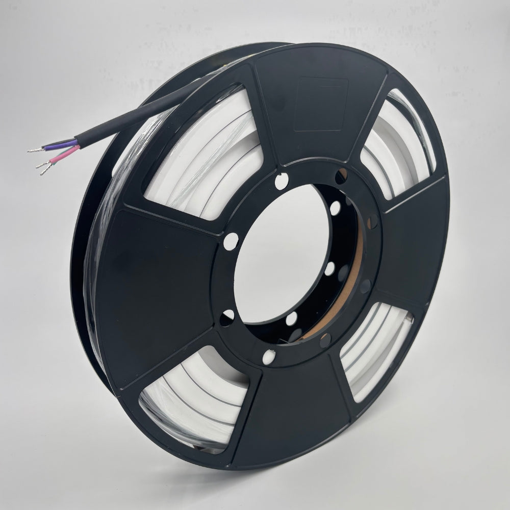 IP68 Schwimmbad Neon LED-Streifen RGB 24V – 10m, Silikon, wasserdicht
