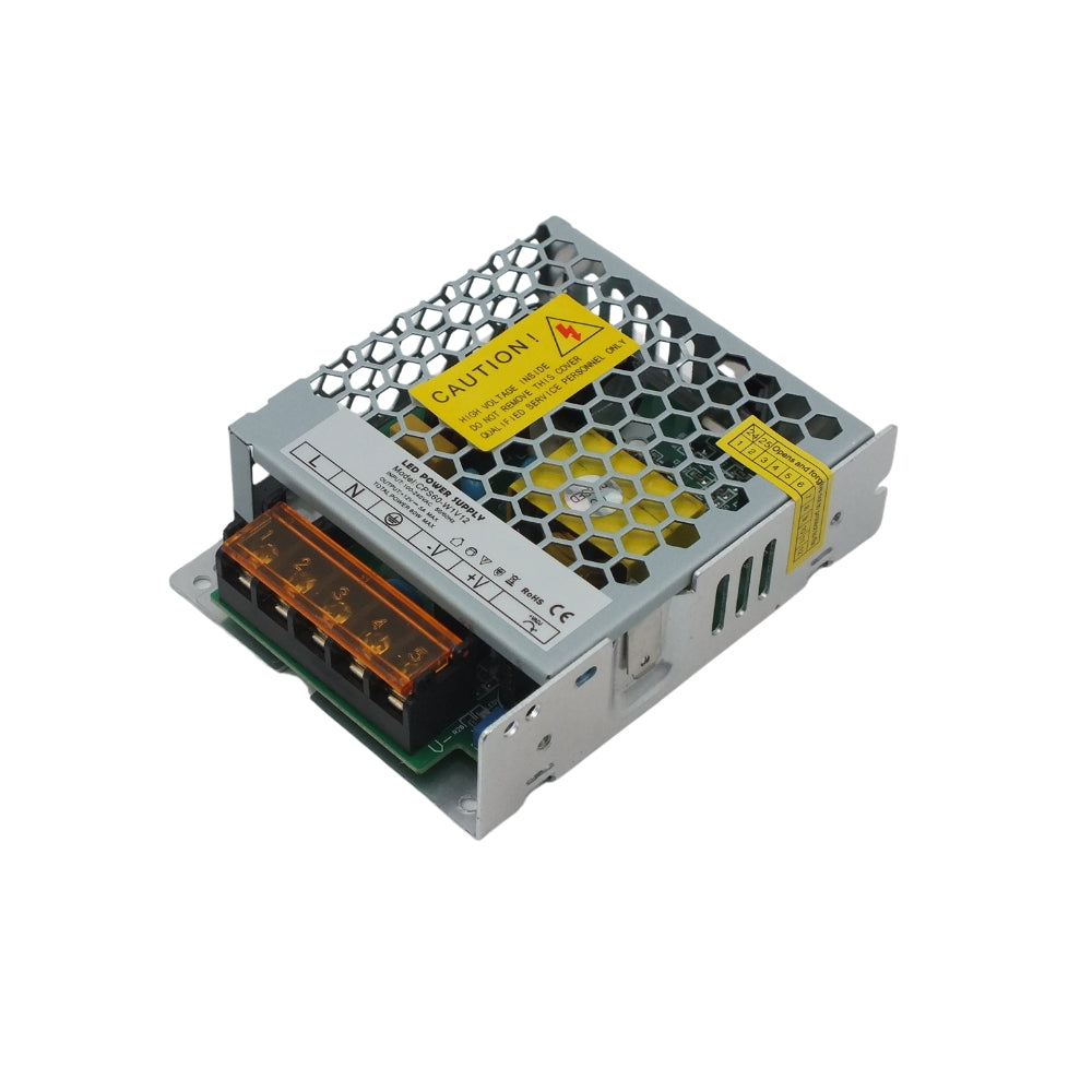 12V DC Schaltnetzteil, geschlossen 60W, 5A