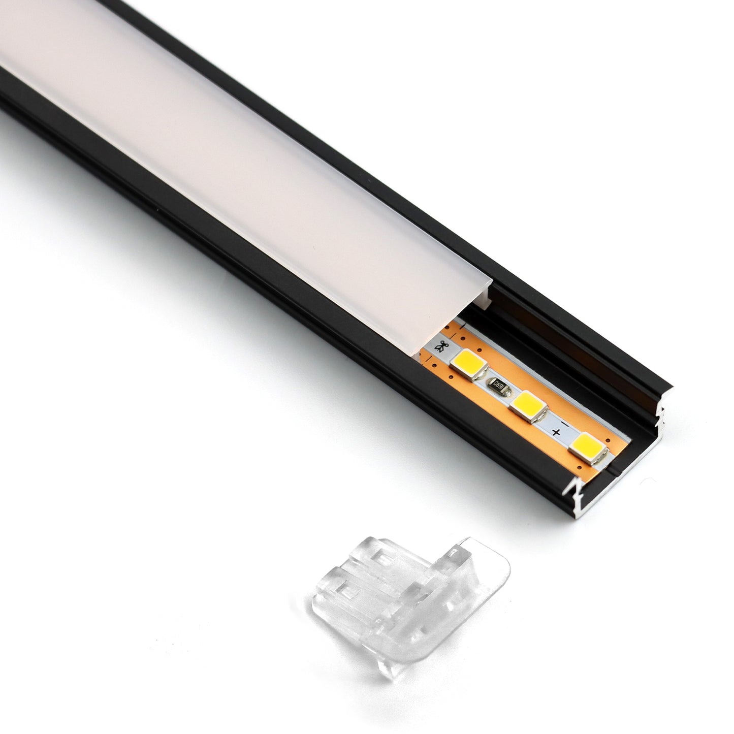 LED-Leiste mit Anschlag nach Maß