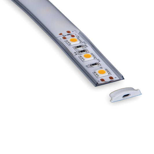 Biegsames 2m Aluminium LED-Profil für geschwungene Installationen