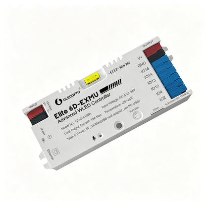 WLED LED Controller 6-Kanal – 5–48V, WiFi & Ethernet