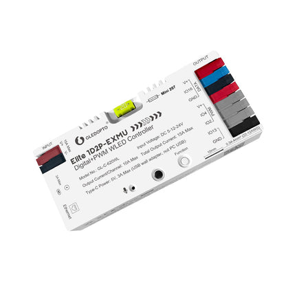 WLED Controller Digital + PWM/CCT – 5–24V, WiFi & Ethernet