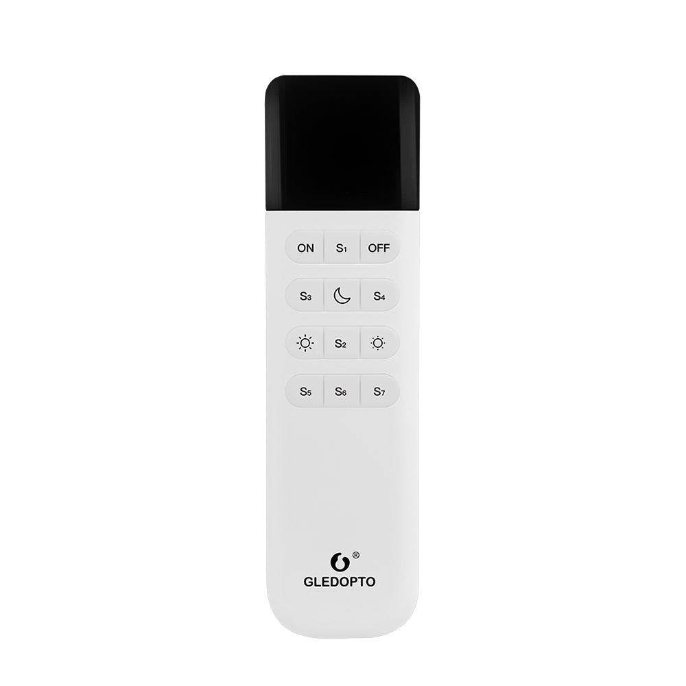 WLED Funkfernbedienung (ESP-NOW) für WLED-Controller – 7 Szenen