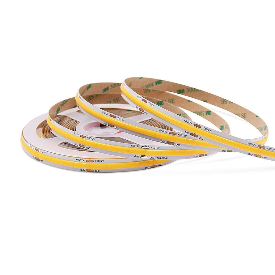 COB LED Strip 320 LEDs/m einfarbig 5m 12/24V