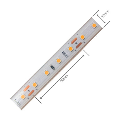 Effizienter 24V Sauna LED-Streifen 4,8 W/m IP65 173 lm/W