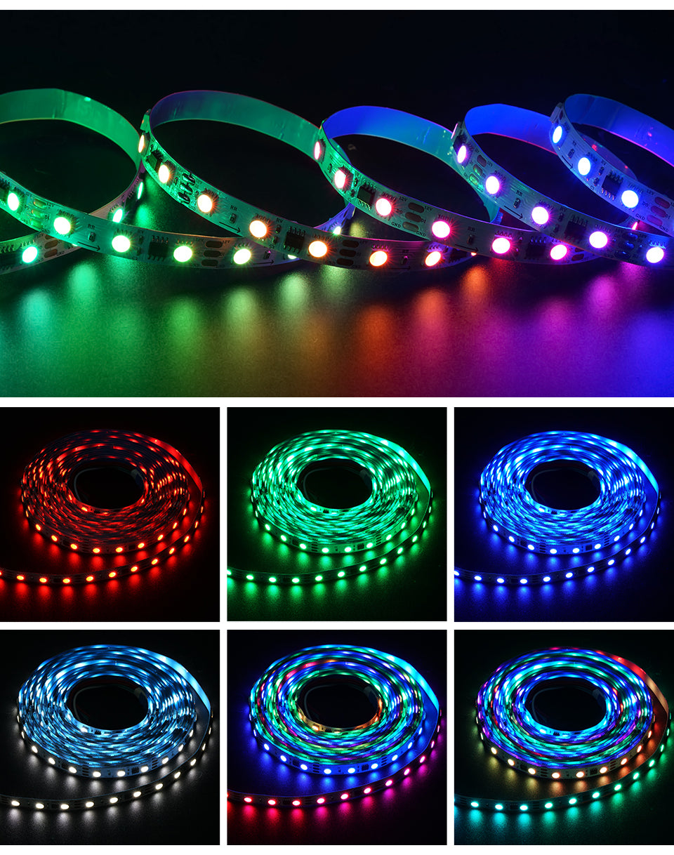 WS2814 RGBW LED-Streifen, 12/24V