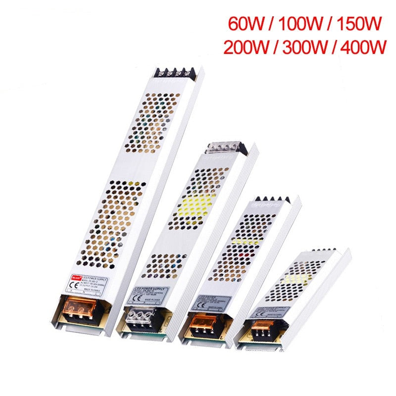 12/24V Netzteil für LEDs, extra flach