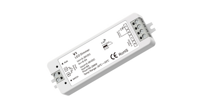 LED RF-Dimmer 5-36VDC, 8A