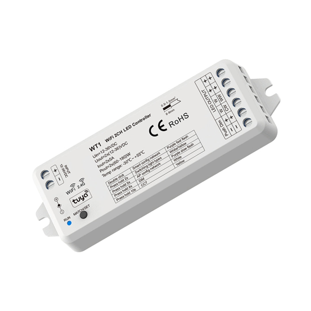 Wi-Fi und RF Controller für einfarbige und CCT LED-Streifen