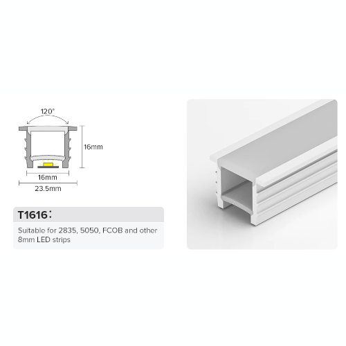 16*16mm wasserfester Einbau-Silikonschlauch 1-100m