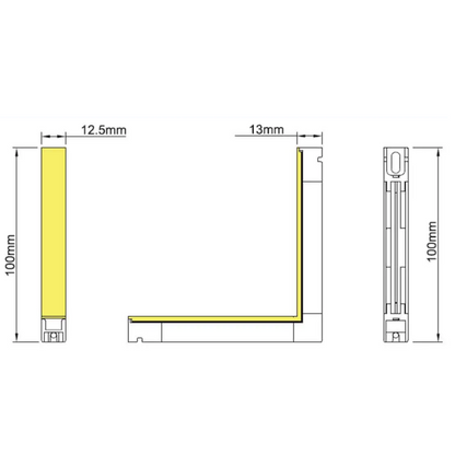 Modulare LED Leisten kaltweiß 6000K