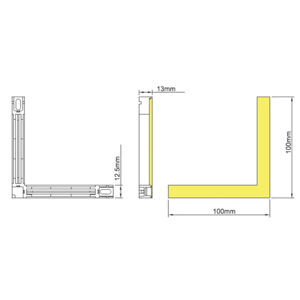 Modulare LED Leisten mit verstellbarer Farbtemperatur CCT