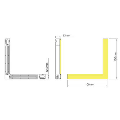Modulare LED Leisten mit verstellbarer Farbtemperatur CCT