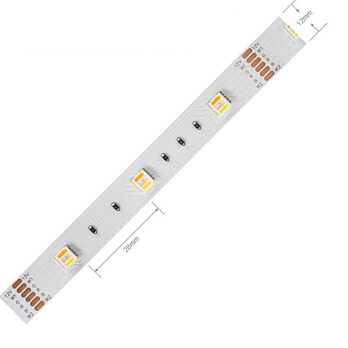 5 in 1 RGBCCT 12V, 30 LEDs/m, 5 Meter