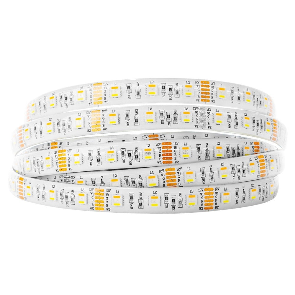 5 in 1 RGB+CCT 12V, 60 LEDs/m, 5 Meter