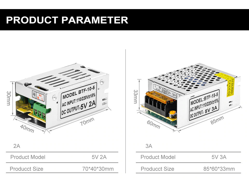 5V Schaltnetzteil 50-300W