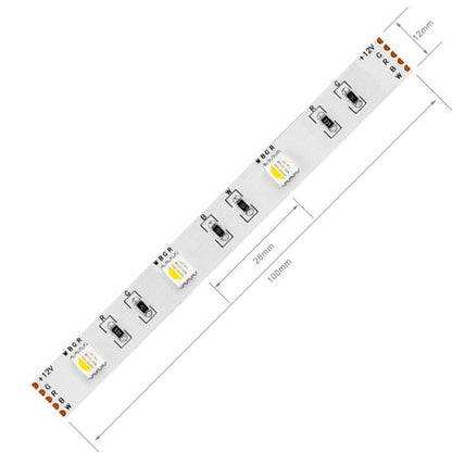 4 in 1 RGB-WW 12V, 30 LEDs/m, 5 Meter
