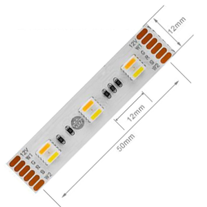 5 in 1 RGB+CCT 12V, 60 LEDs/m, 5 Meter