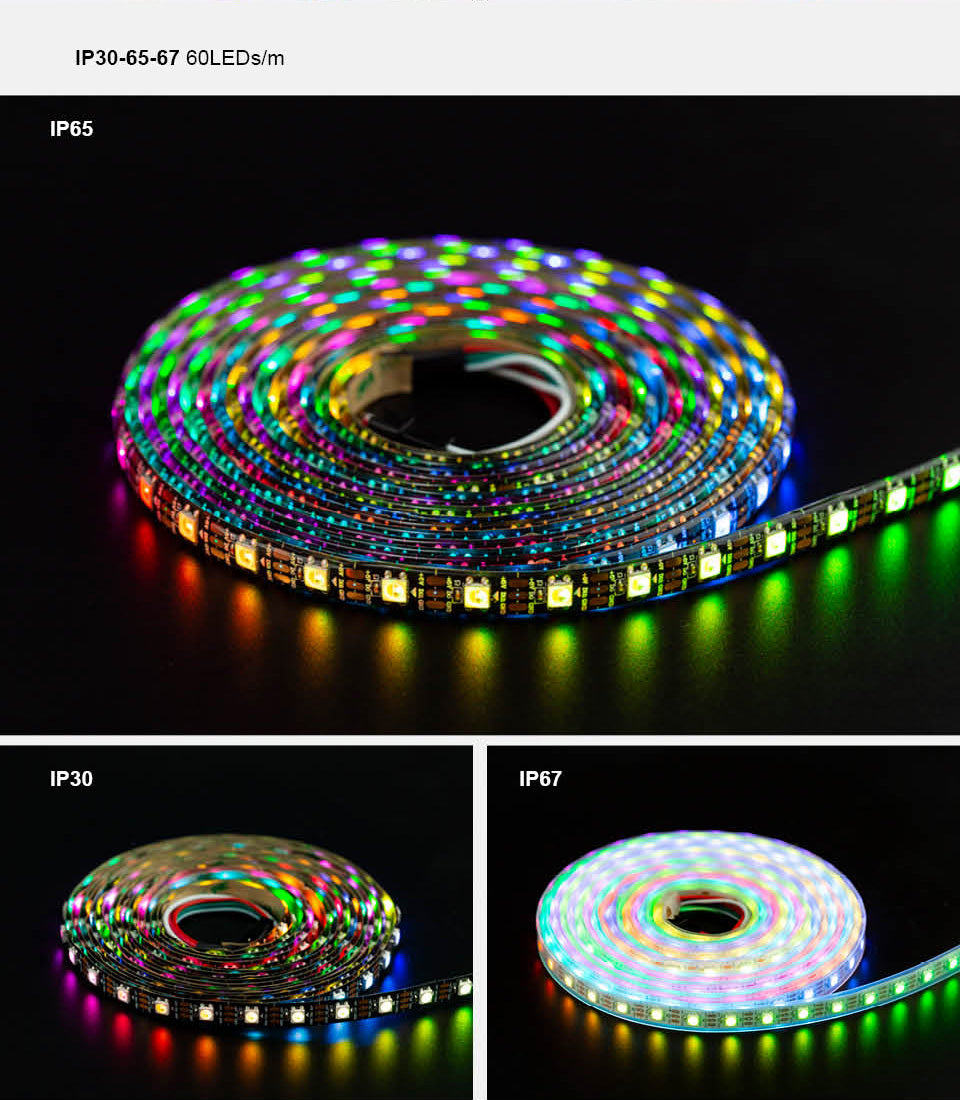 SK6812 5V LED-Strip RGBW 60 LEDs/m