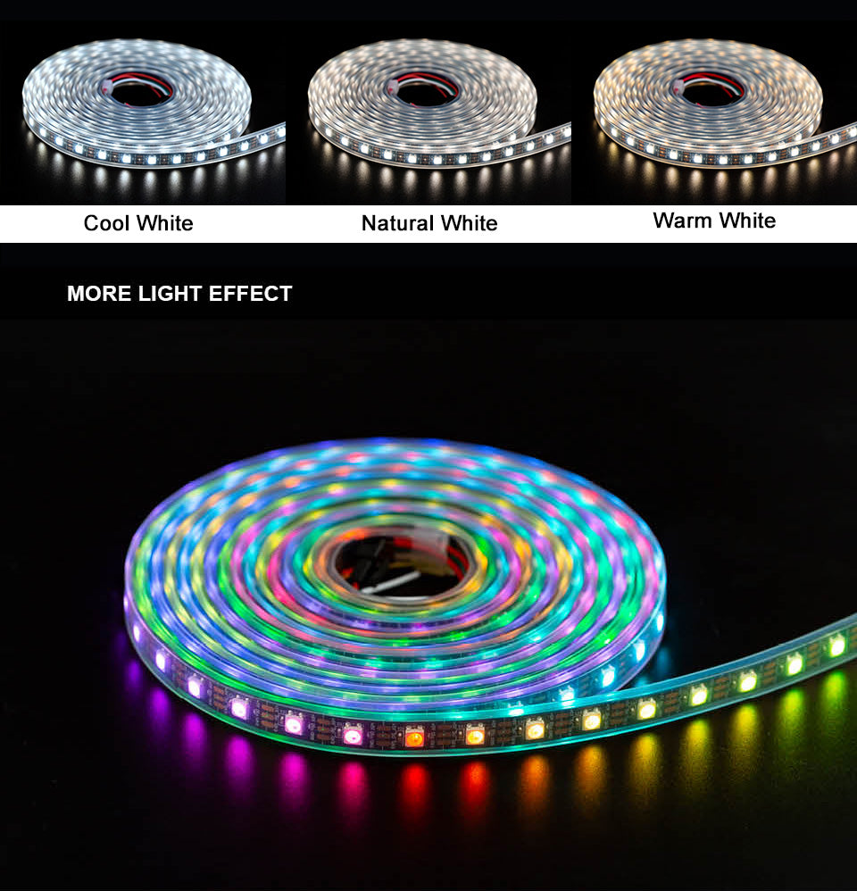 SK6812 5V LED-Strip RGBW light color
