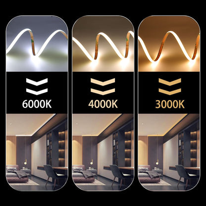 Extra schmaler COB LED-Strip 5mm verschiedene Ausführungen