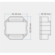 LED RF-Dimmer Wandeinsatz