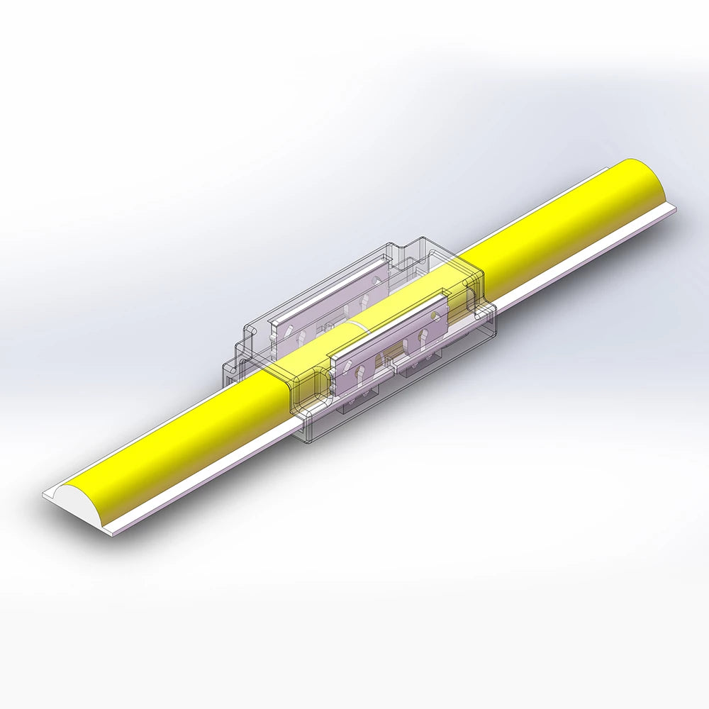 Verschiedene LED Konnektoren für 2-Pin COB LED-Stripes 5mm