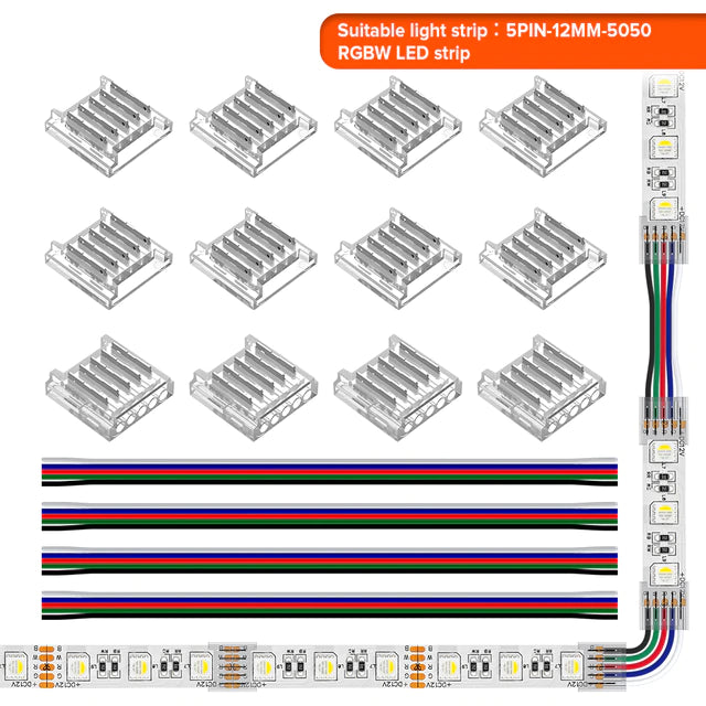 Verschiedene LED Konnektoren für 5-Pin LED-Stripes