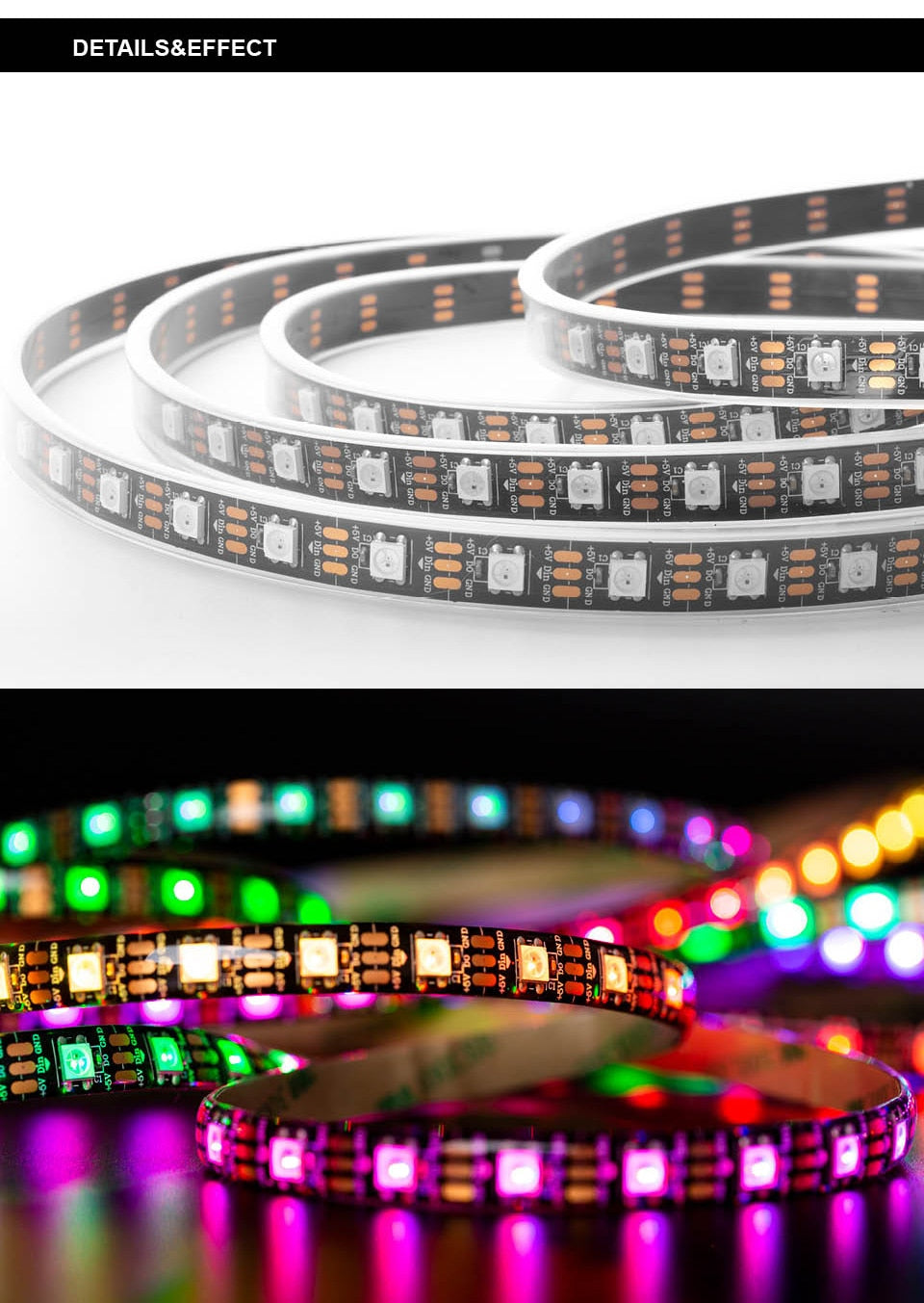 WS2812B 5V LED Strip RGB adressierbar