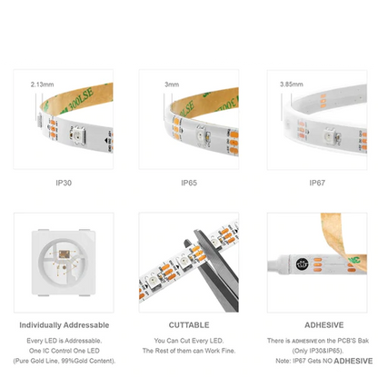 WS2812B 5V LED Strip RGB adressierbar