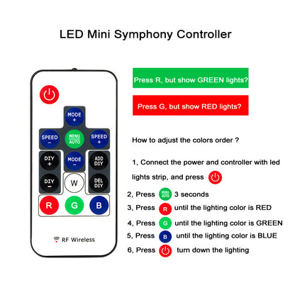 RF-Controller für WS2815 LED-Streifen