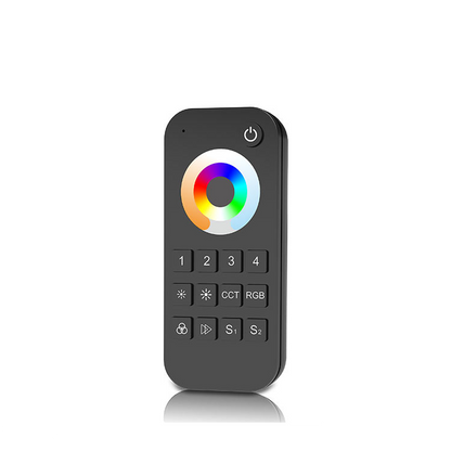 4 Zonen RGB+CCT RF-Fernbedienung inkl. Wandhalterung