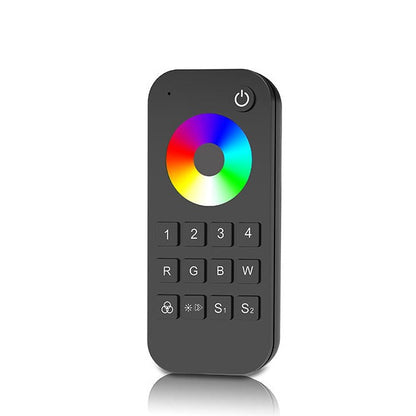 4-Zonen RF-Fernbedienung für RGB/RGBW-Controller 2,4 GHz
