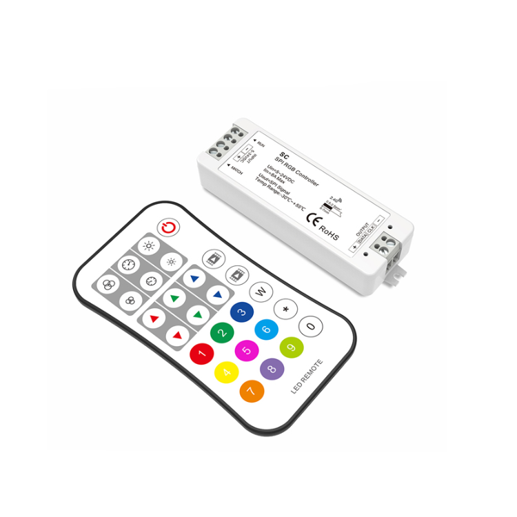 Controller Set für adressierbare LED-Stripes mit Funk-Fernbedienung