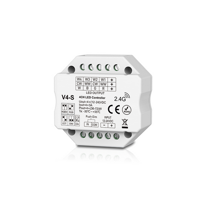 RGB/RGBW LED Controller Wandeinsatz